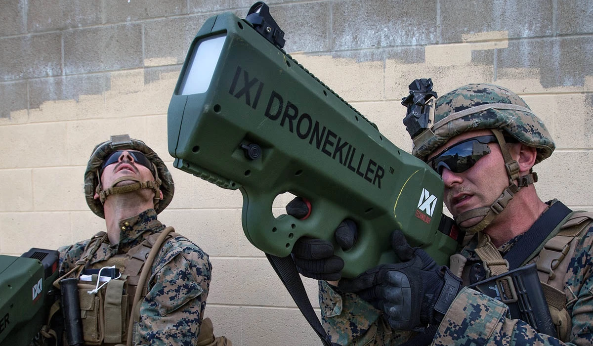 Οι Αμερικανοί Πεζοναύτες δοκιμάζουν το σύστημα Dronekiller εξουδετέρωσης UAV